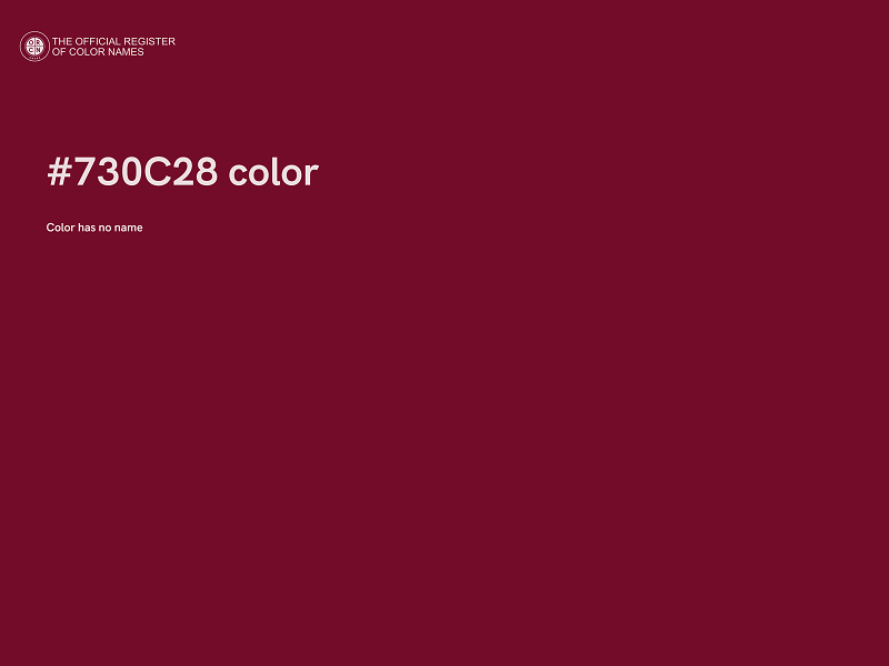 #730C28 color image