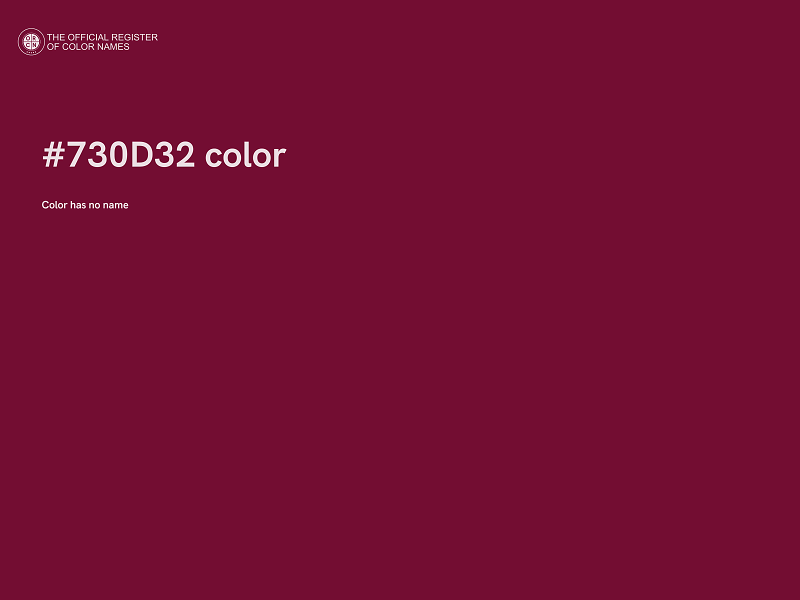 #730D32 color image