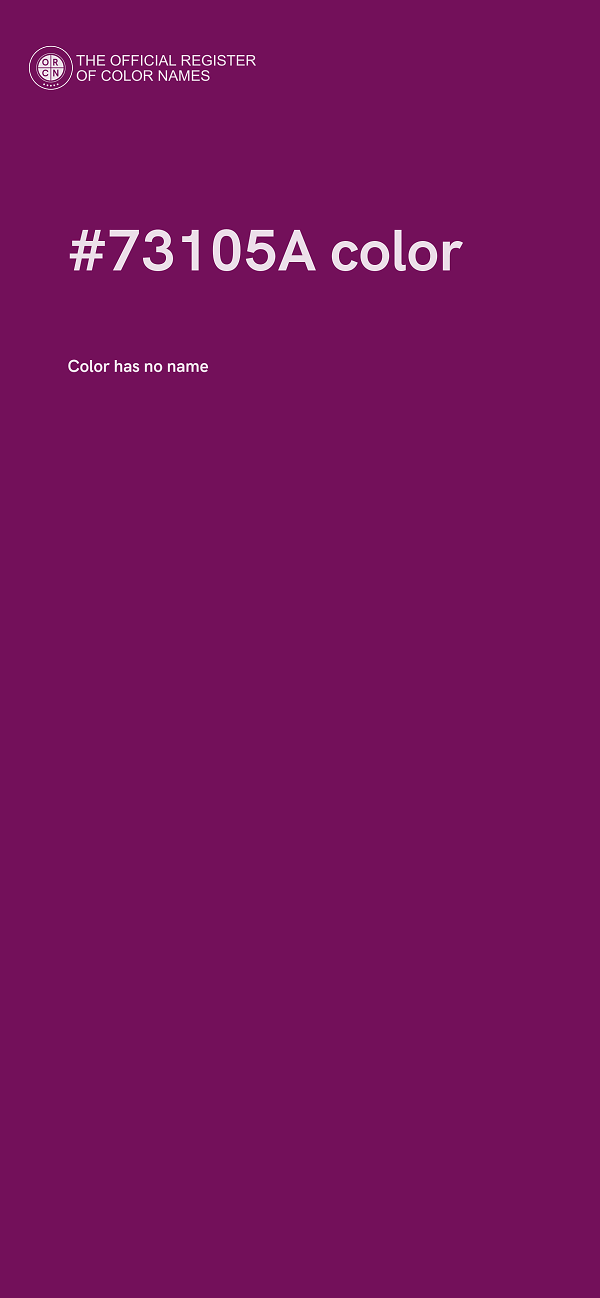 #73105A color image