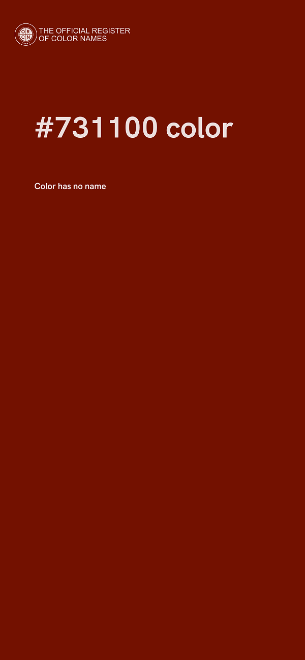#731100 color image