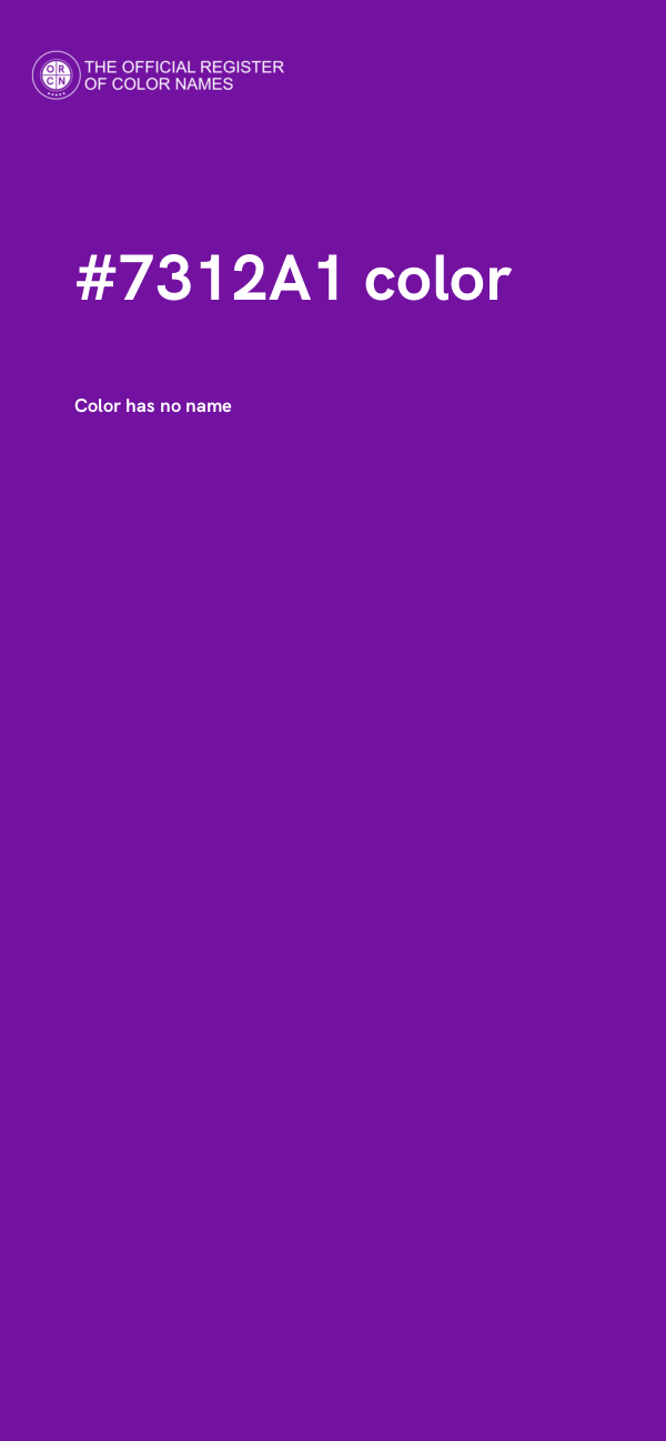 #7312A1 color image