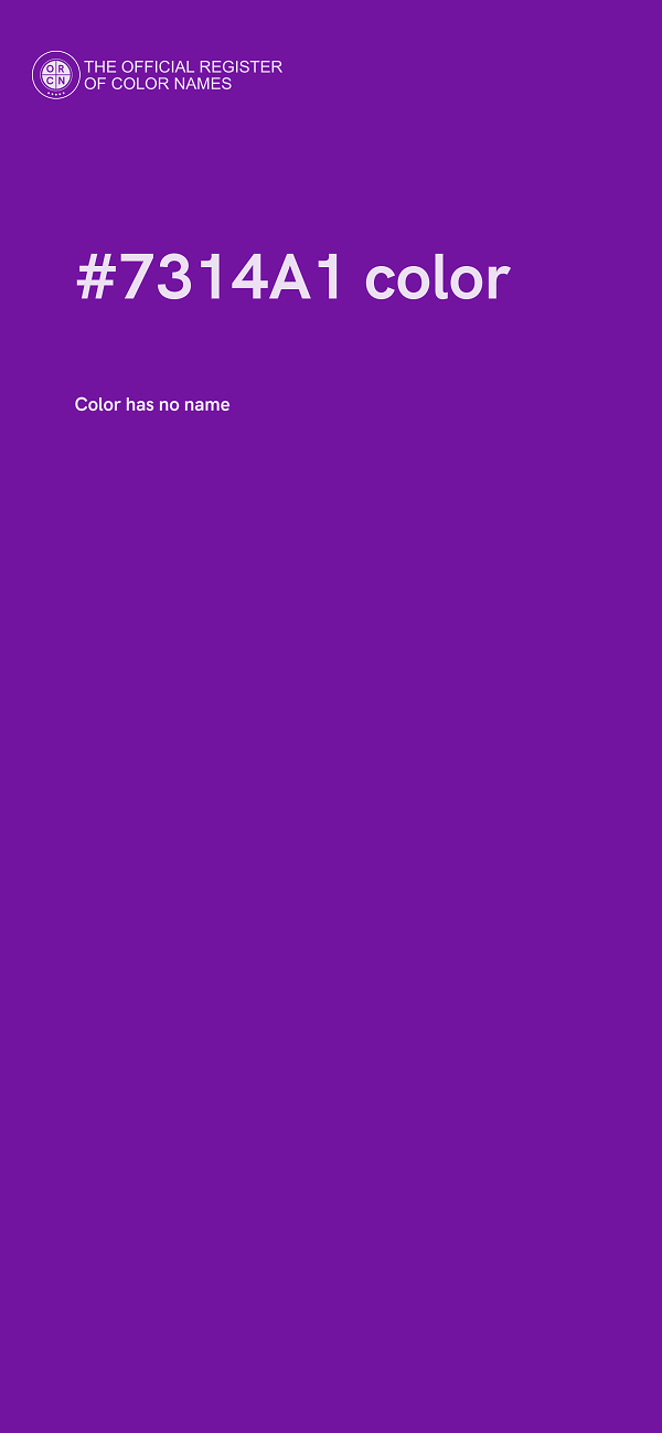 #7314A1 color image