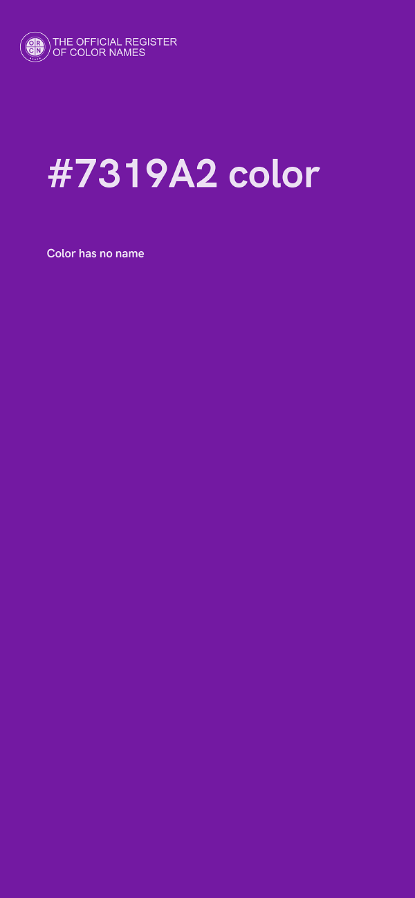 #7319A2 color image