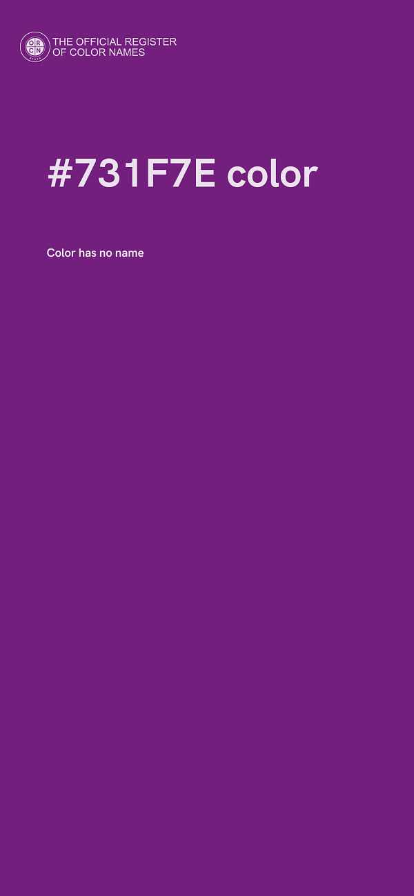 #731F7E color image