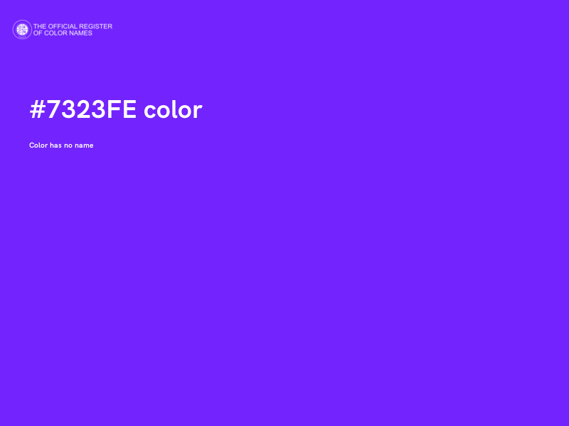 #7323FE color image