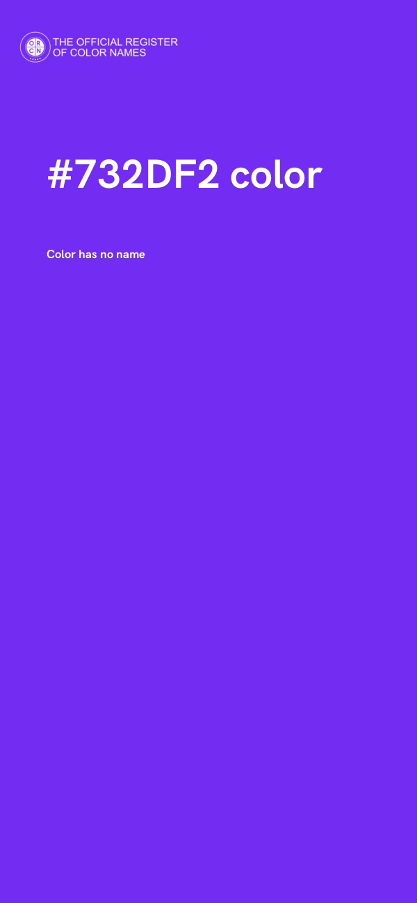 #732DF2 color image