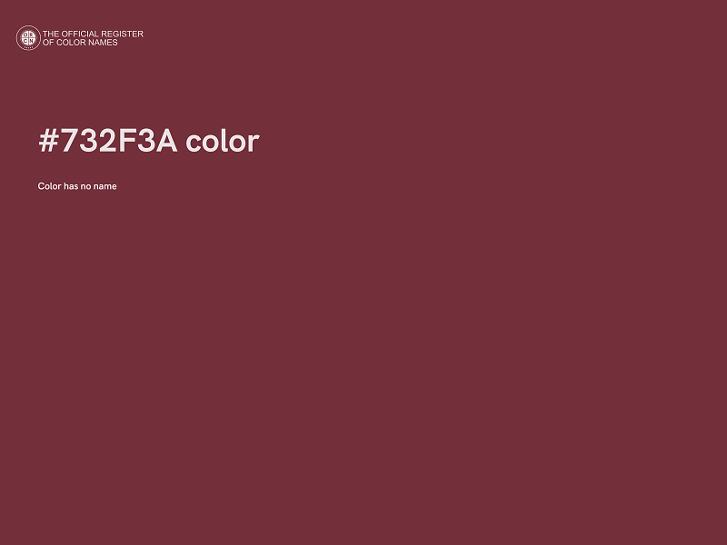 #732F3A color image