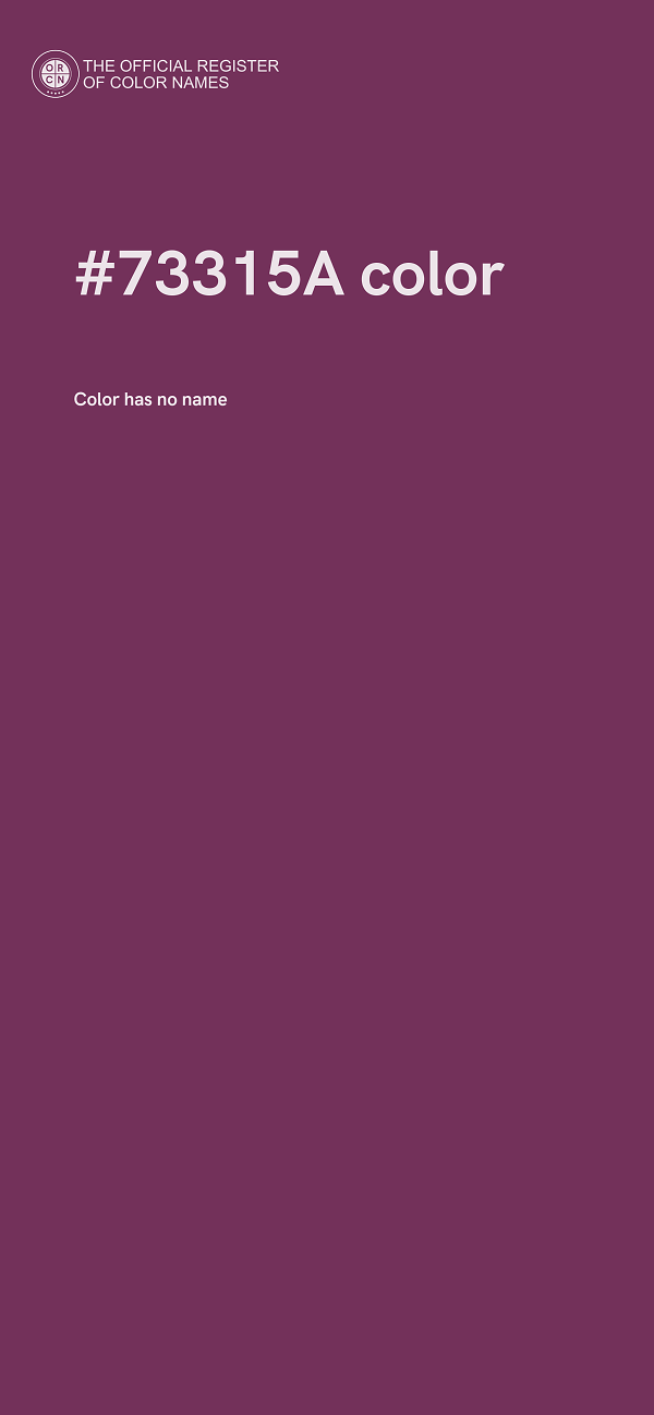 #73315A color image