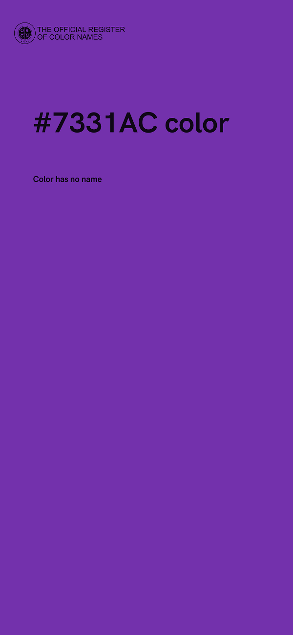 #7331AC color image