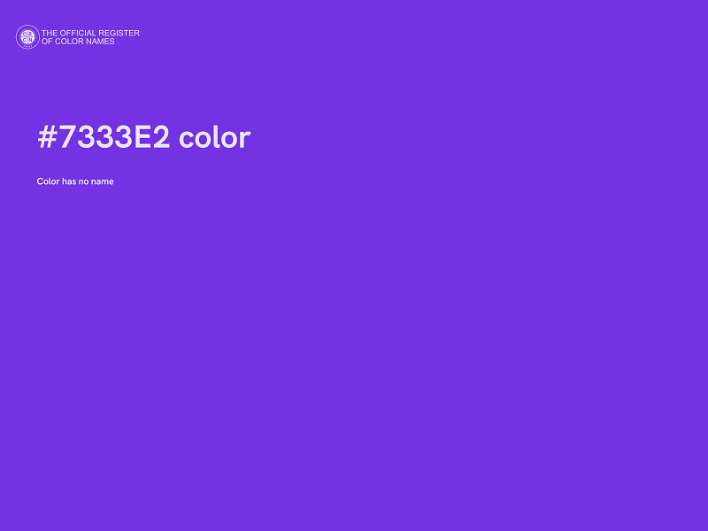#7333E2 color image