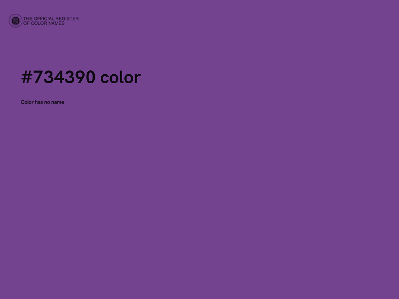 #734390 color image