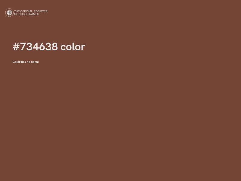 #734638 color image