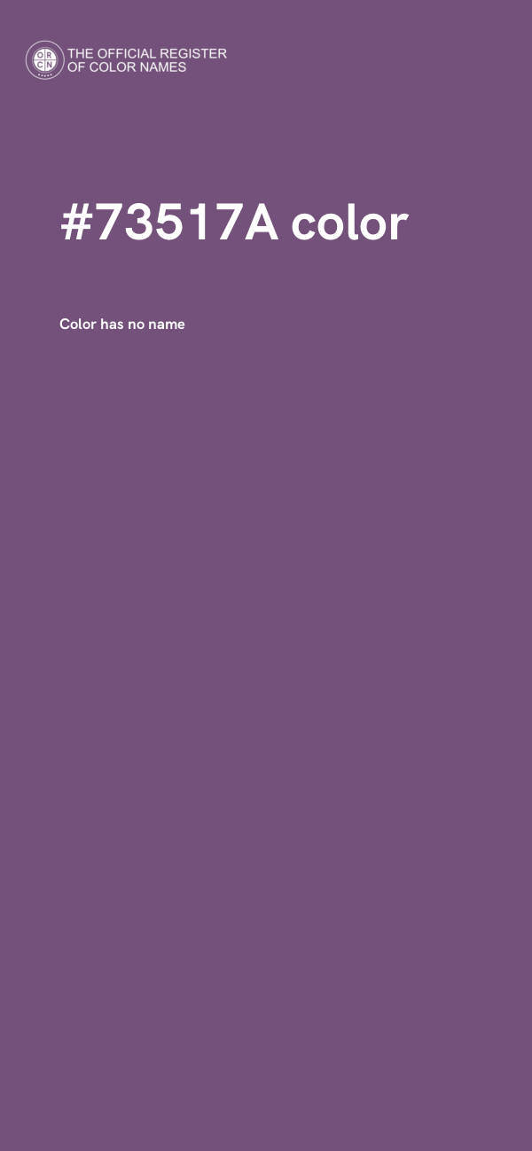 #73517A color image