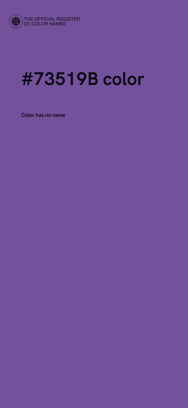#73519B color image