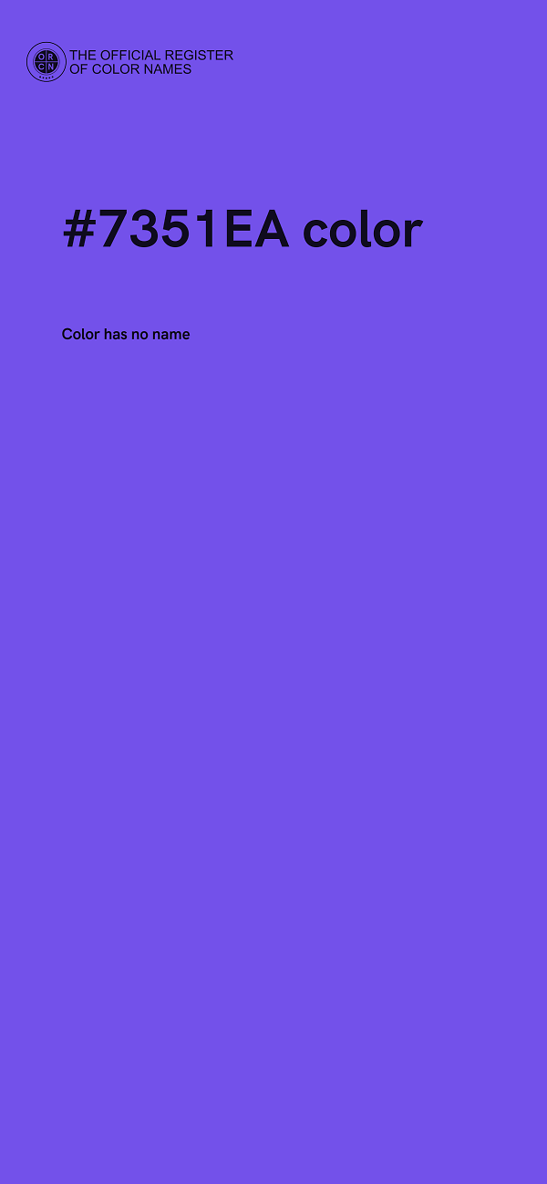 #7351EA color image