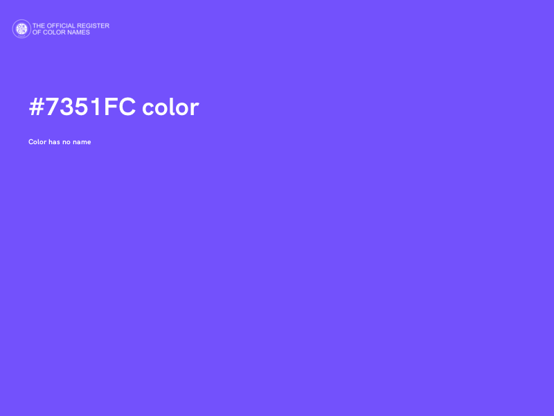 #7351FC color image