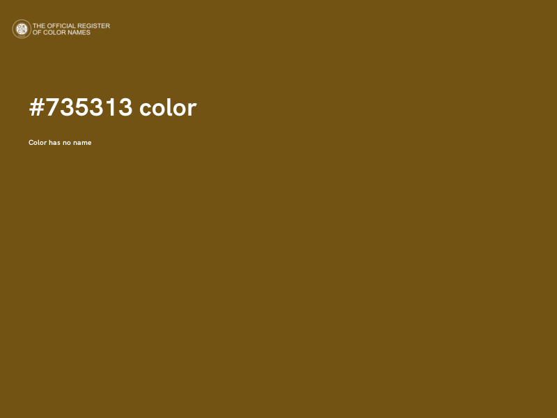 #735313 color image