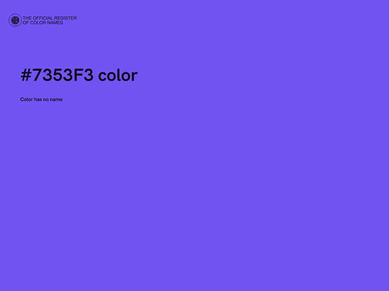 #7353F3 color image