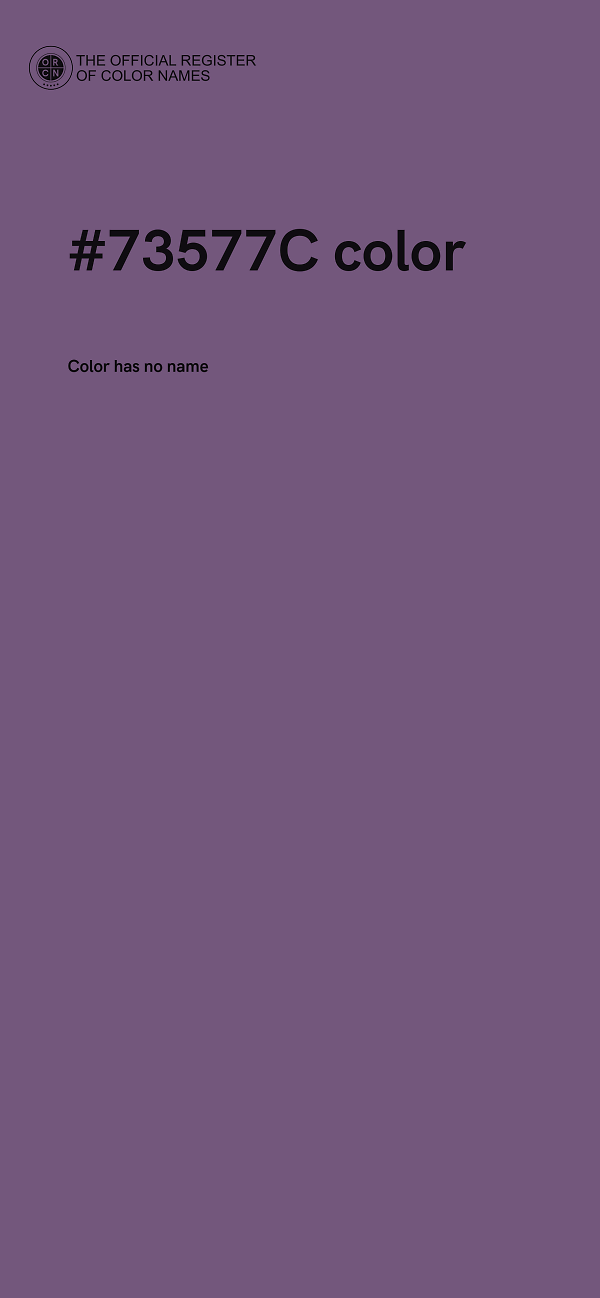 #73577C color image