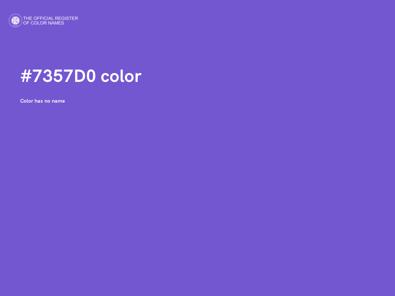 #7357D0 color image