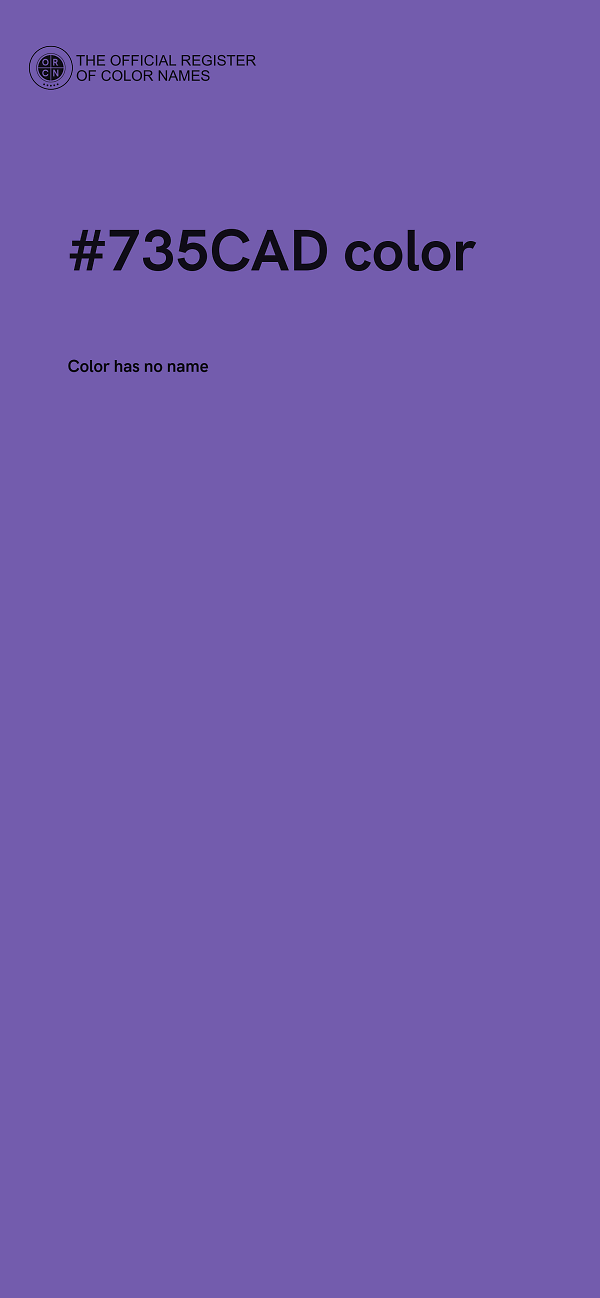 #735CAD color image