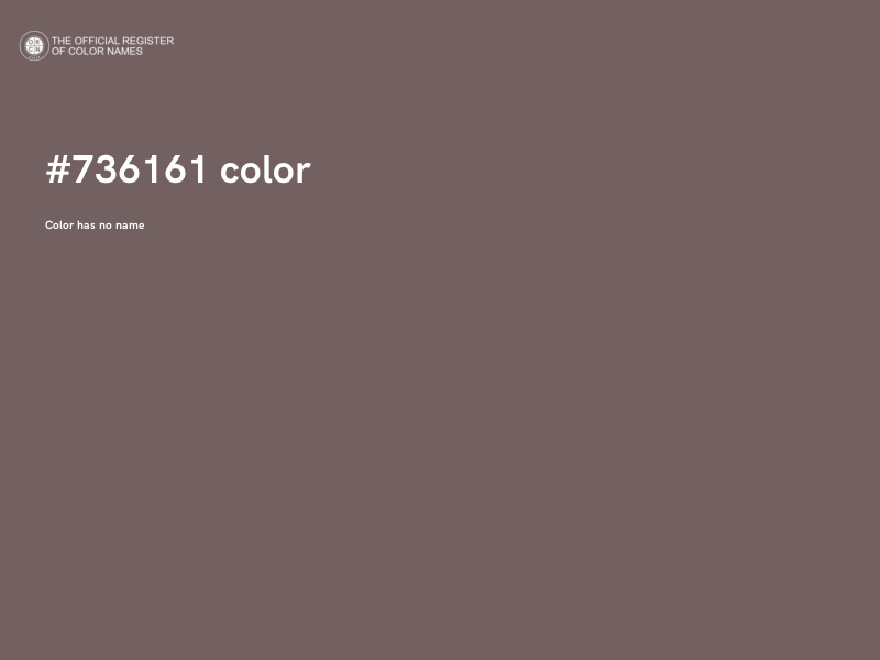 #736161 color image