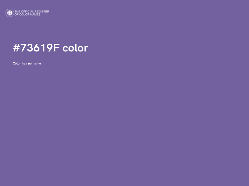 #73619F color image