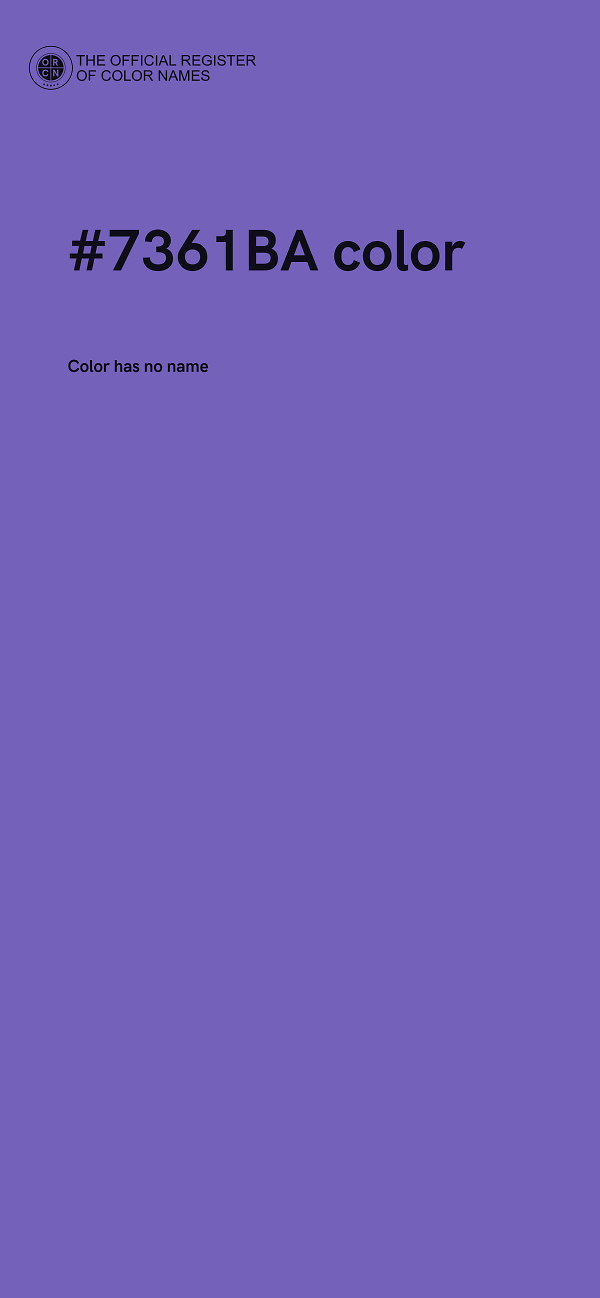 #7361BA color image