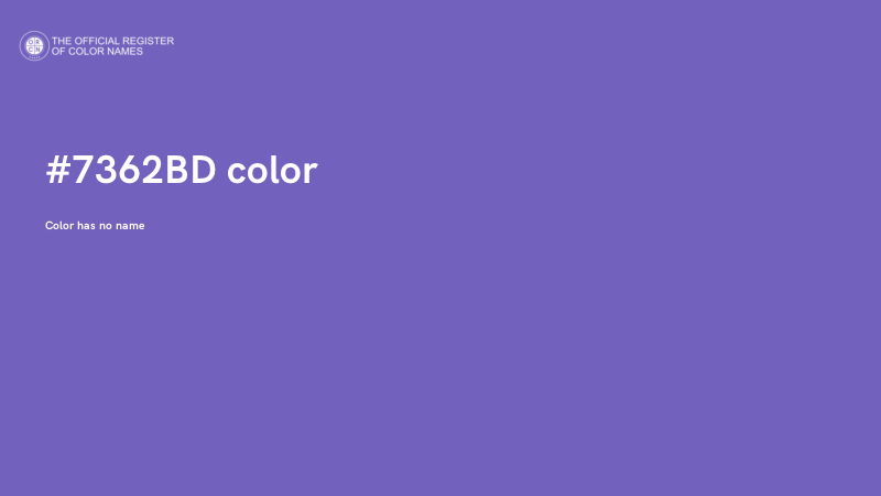 #7362BD color image