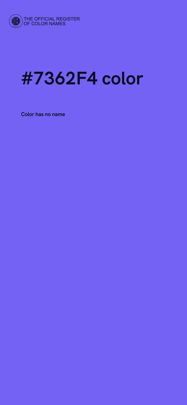 #7362F4 color image