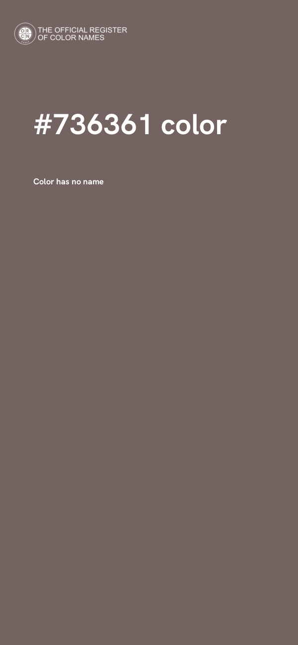 #736361 color image
