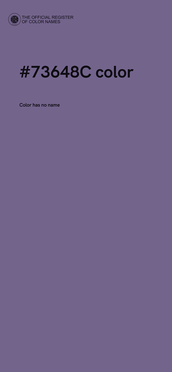 #73648C color image