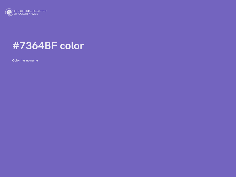 #7364BF color image