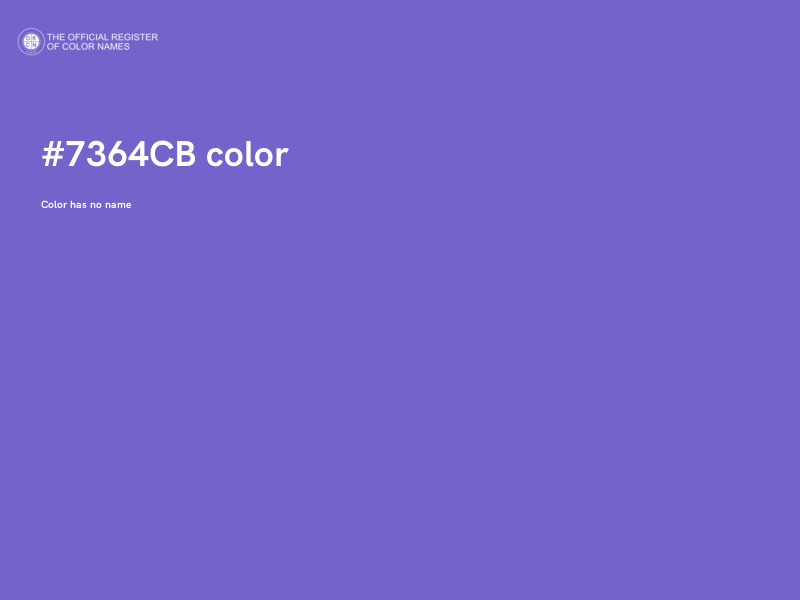 #7364CB color image