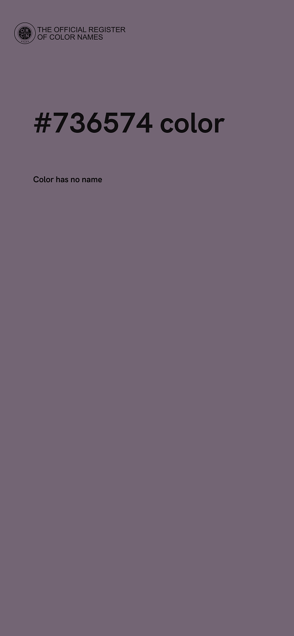 #736574 color image