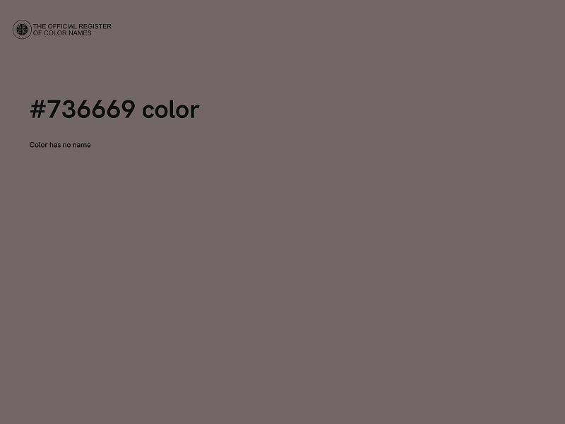 #736669 color image