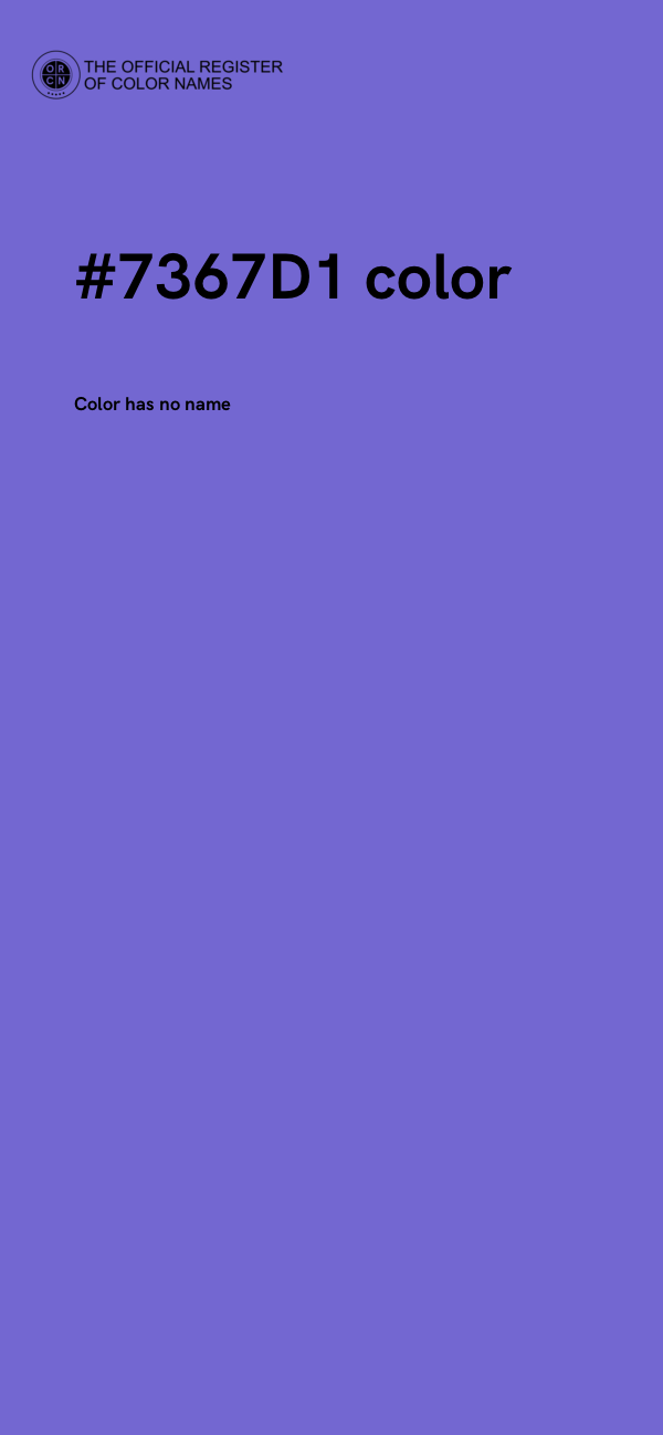 #7367D1 color image