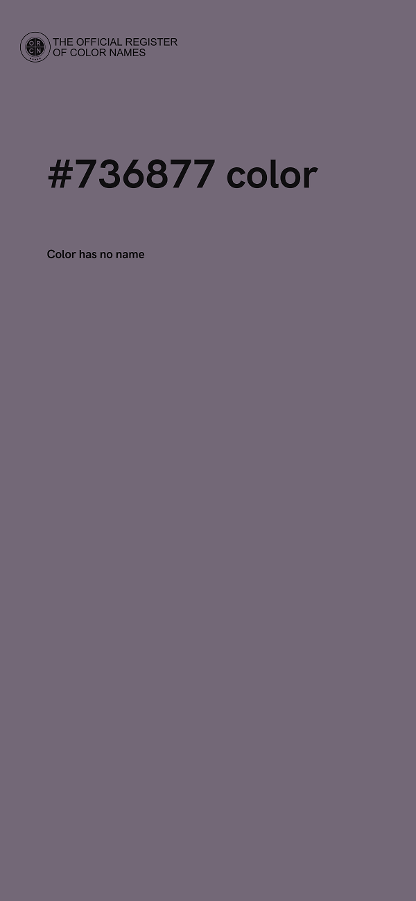 #736877 color image