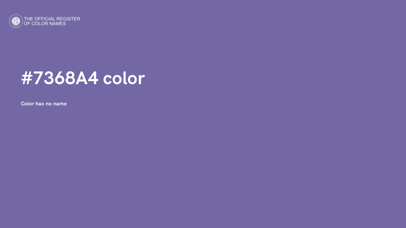 #7368A4 color image