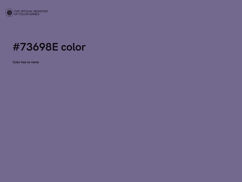 #73698E color image