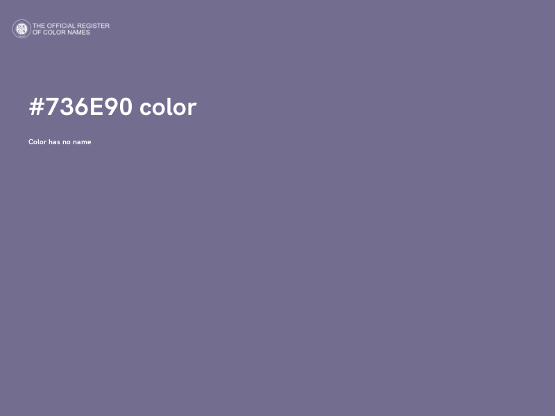 #736E90 color image