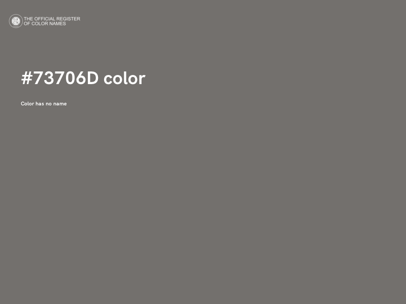 #73706D color image