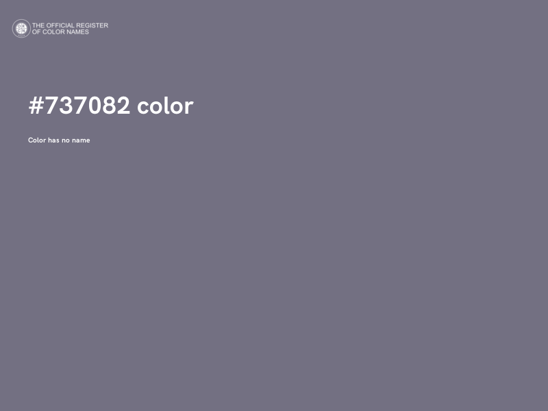 #737082 color image