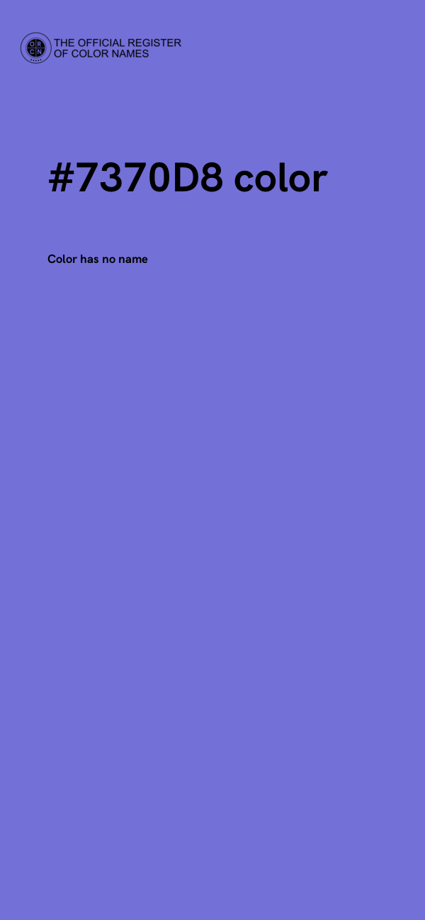#7370D8 color image