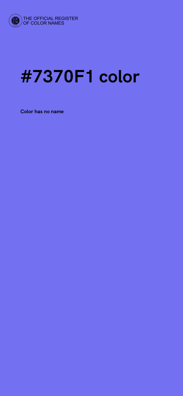 #7370F1 color image