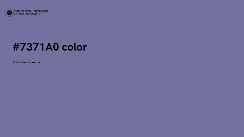 #7371A0 color image