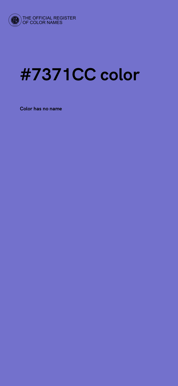 #7371CC color image