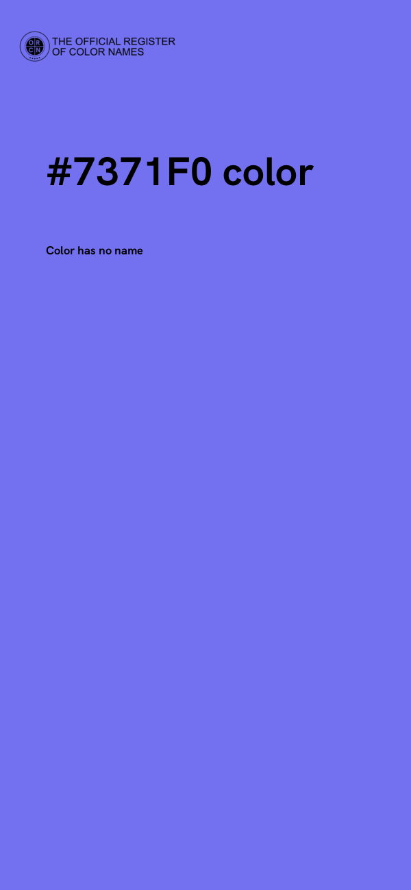 #7371F0 color image