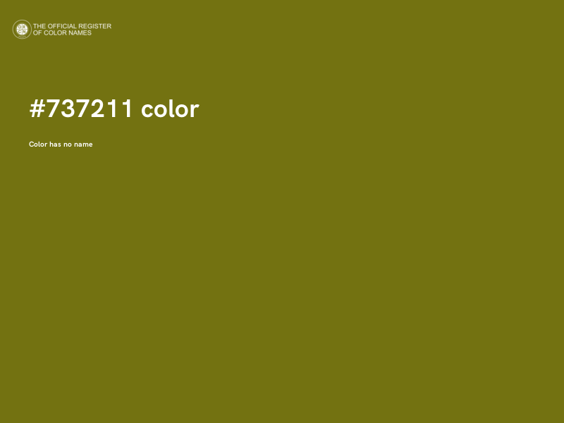 #737211 color image