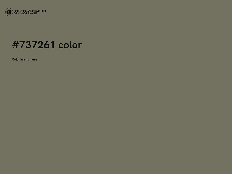 #737261 color image